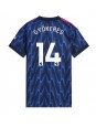 Billige Arsenal Viktor Gyokeres #14 Bortedrakt Dame 2025-26 Kortermet